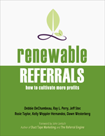 Renewable Referrals book cover.