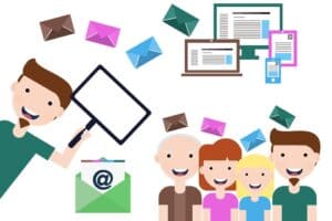 Free illustrations of E-mail marketing