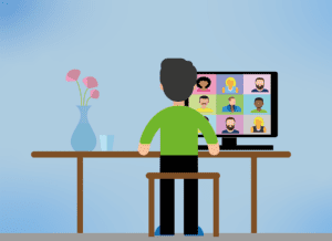 Free illustrations of Video conference