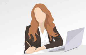 Free vector graphics of Woman
